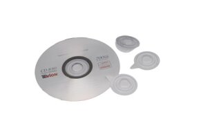 CD HOLDER PLASTIC DOTS